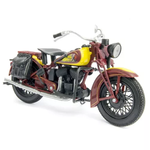 NewRay 1:12 Scale Toy Motorcycle 1934 Indian Scout Sport