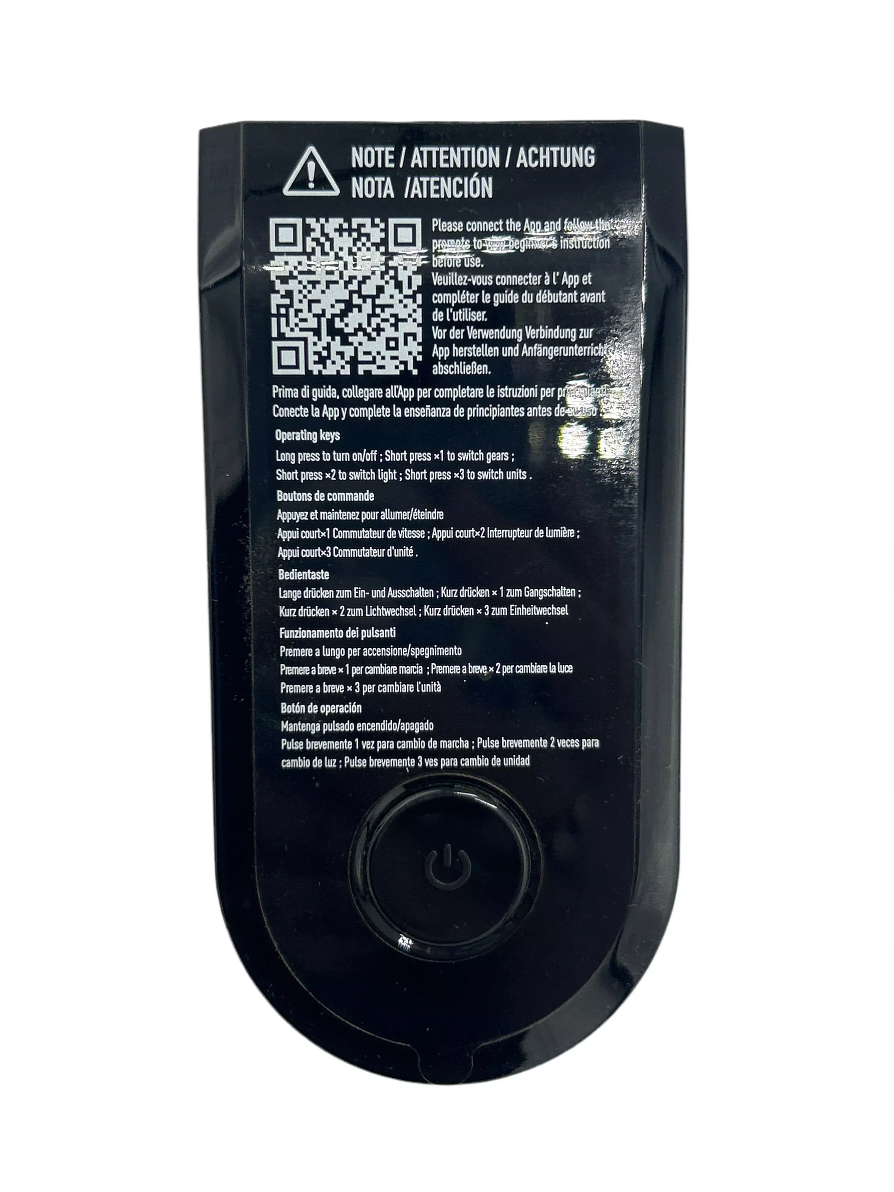 NIU Digital Display Cover; NIU KQi2