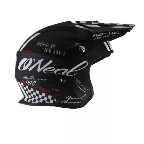 O'Neal Slat Tormet Trials Motorcycle Helmet