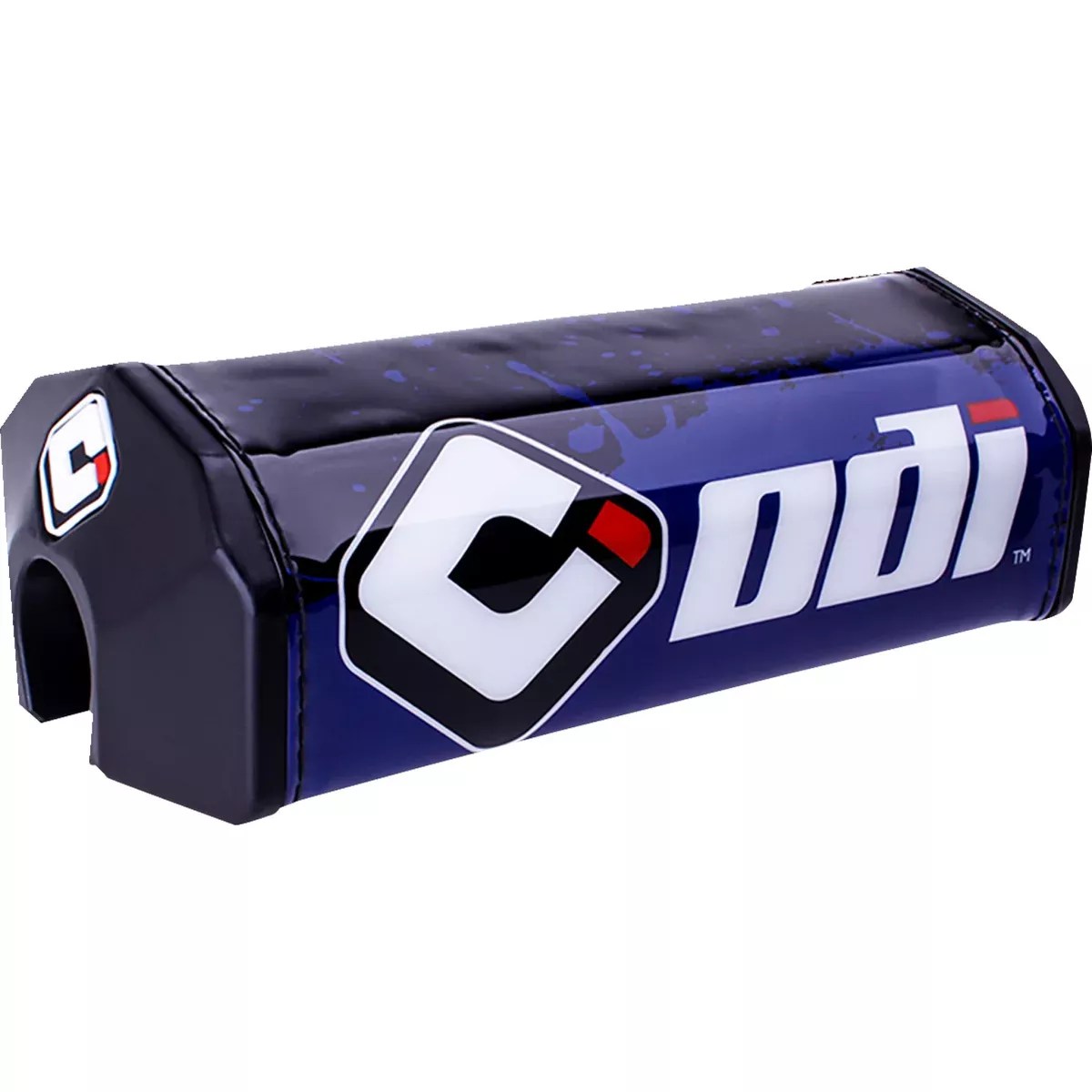 ODI 0601-5906 H72BPS-UB Oversized Handlebar Pad Handlebar Pad - Oversized - Splatter - Blue/Black