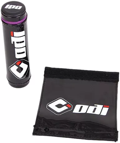 Odi Grip Covers Black W/Logo - G01GCB