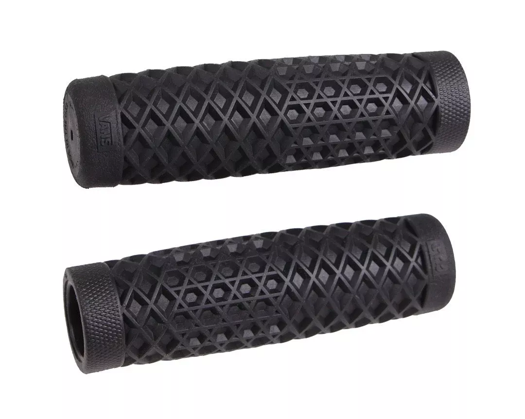 ODI Grips Black Vans Cult Grips Universal Motorcycle 7/8" Handlebars Metric