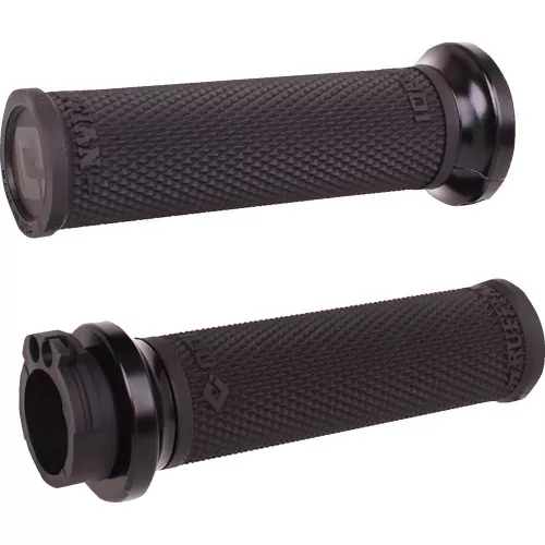 ODI Ruffian Lock-On Grips for Harley Dual Cable