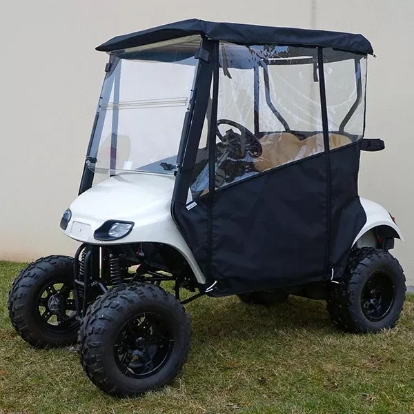 Odyssey Golf Cart Over the Top Enclosure Black E-Z-Go TXT 2014+ Ez-Go Ezgo