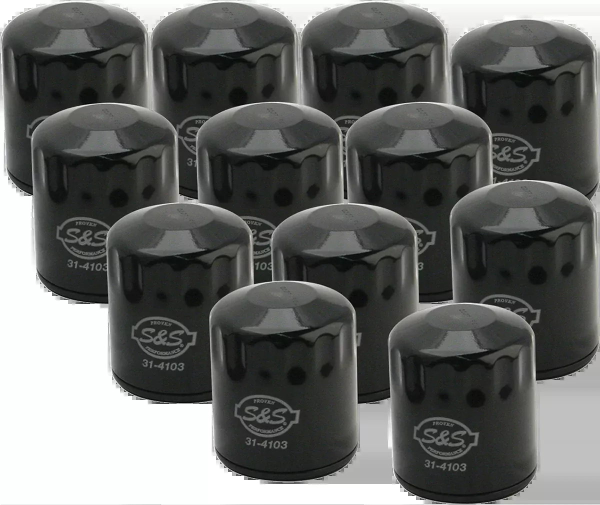 Oil Filters - Black - 12-Pack