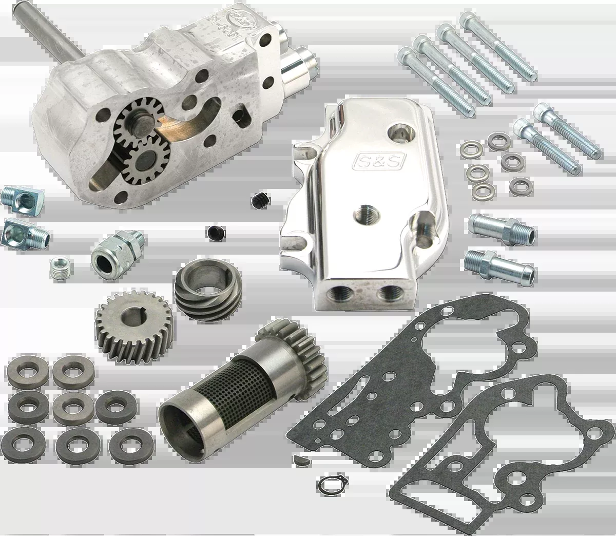 Oil Pump with Gears - Standard Cover - Big Twin