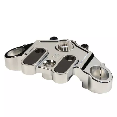 Original Garage Chrome OG 1" Drop Top Triple Tree for 2024-Up Harley Road Glide CVO - Open Box