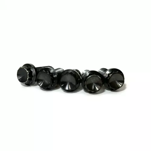 Original Garage OG Highway Peg Crash Bar for Harley FXR - Black / Aluminum Tips