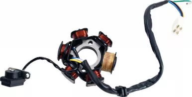 Outside 4-Stroke 6-Coil Magneto/Stator 50/90/110/125Cc Electric Start - 08-0203