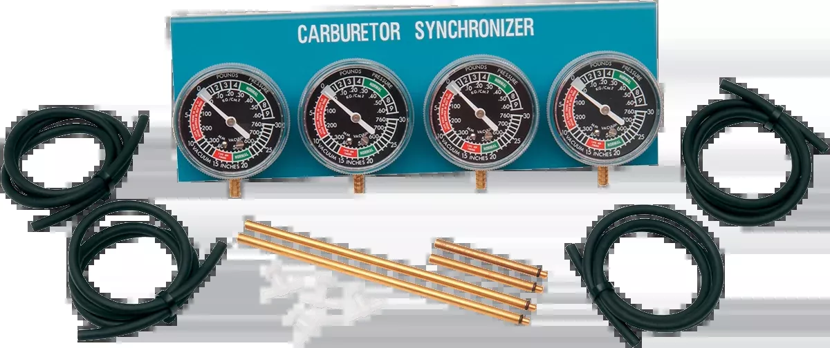 Parts Unlimited Universal Motorcycle Boat 4 Carb Carburetor Synchronizer Kit