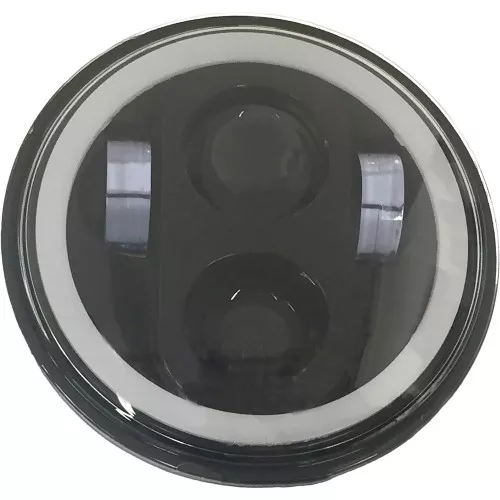 Pathfinder 5-3/4" LED Headlight with Full Halo - Black