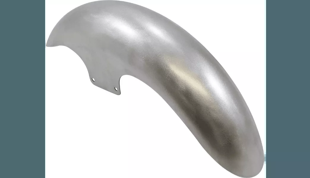 Paul Yaffe Café Front Fender for '14-23 Harley Davidson Touring with 19" OEM Wheel - Black Adapters