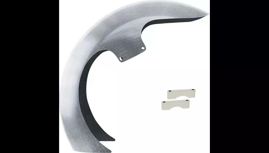 Paul Yaffe DEI Front Fender W/ Chrome Adapter for 23" Wheel 4 Harley 86-13 Touring