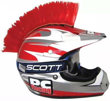 Pcracing Helmet Mohawk (Red) - PCHMRED