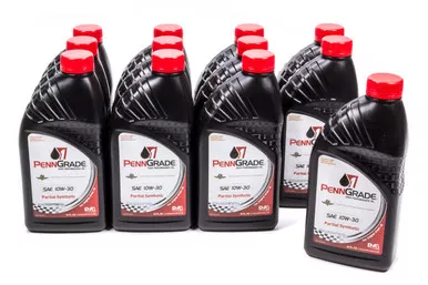 Penngrade 10w30 Racing Oil Cs/12Qt Partial Synthetic 71506