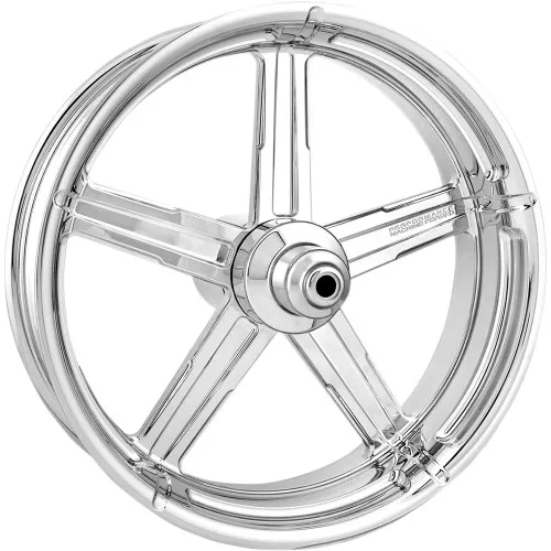 Performance Machine 21" One-Piece Aluminum Front Wheel for 2014-2021 Harley Touring - Formula Platinum Cut