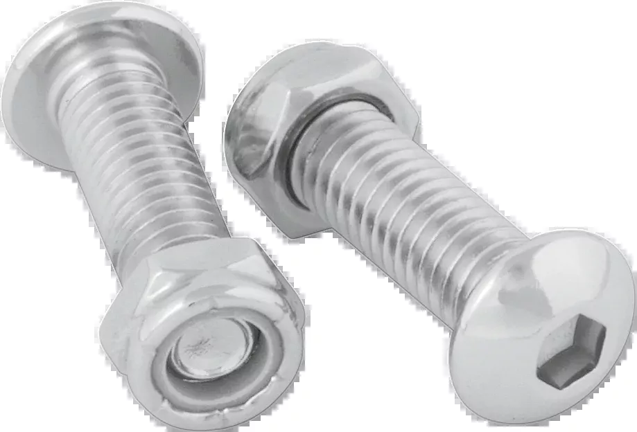 Performance Machine Chrome Contour Footpeg hardware Bolt Kit for Harley