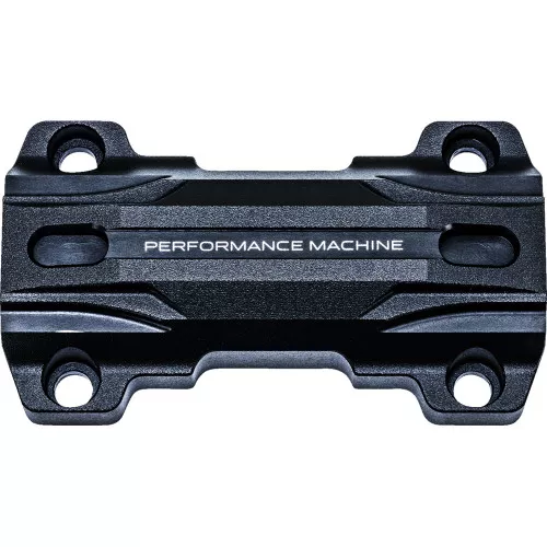 Performance Machine Gauge Relocation Top Clamp - Black Ops