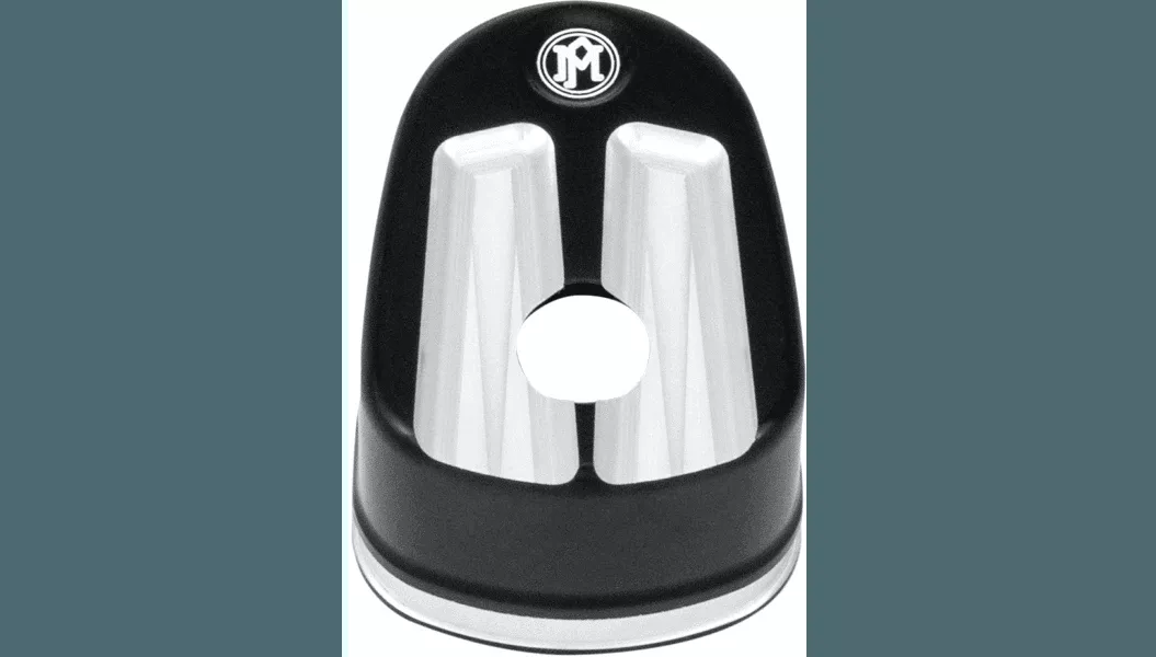 Performance Machine Ignition Switch Cover for '14-20 Harley Davidson Touring and Trike - Scallop - Contrast Cut