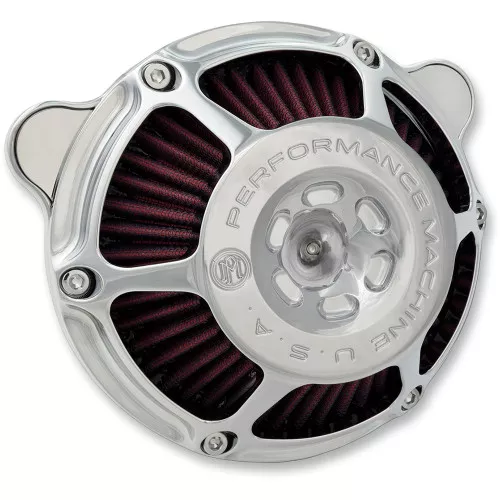 Performance Machine Max HP Air Cleaner for 2017-2023 Harley M8 - Chrome