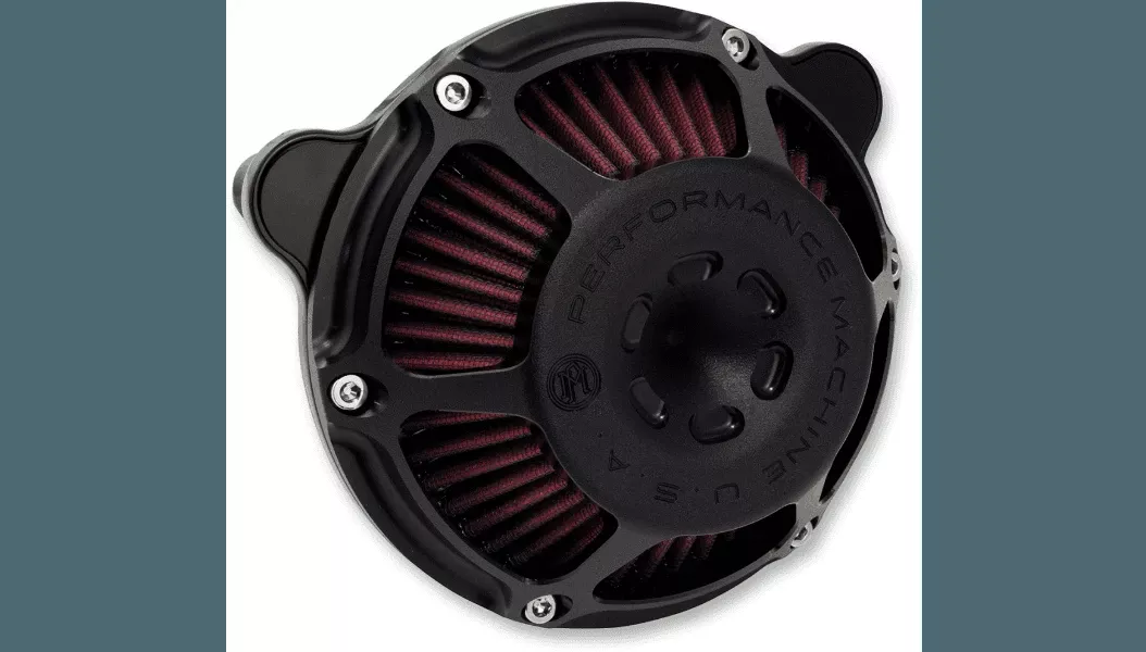 Performance Machine Max HP Air Kit for '17-23 Harley Davidson Touring, '18-23 Softail with 107" or 114" Engine - Chrome (Not for '23-'24 CVO Models or '24 FLHX/FLTR)