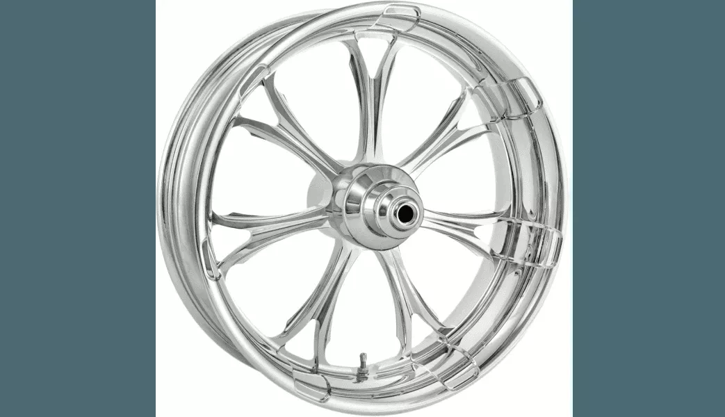 Performance Machine Phatour 180 Contour Series Front Paramount Wheel for '08-20 Harley Davidson Touring Models - Chrome