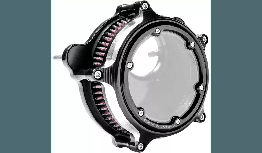 Performance Machine Vision Air Cleaner Kit for Harley Davidson '17-23 Touring and '18-23 Softail - Black Ops (Not for '23-'24 CVO Models or '24 FLHX/FLTR)