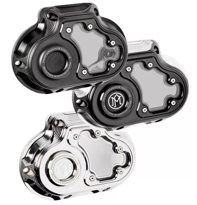 Performance Machine Vision Transmission Side Cover for Harley Davidson M-8 Softail