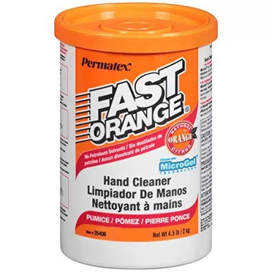 Permatex 35406 Fast Orange Pumice Cream Hand Cleaner, 4.5 lbs