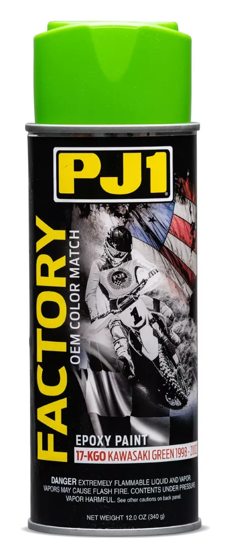 PJ1 OEM Color Match Frame Paint Kawasaki Green 1998-2002