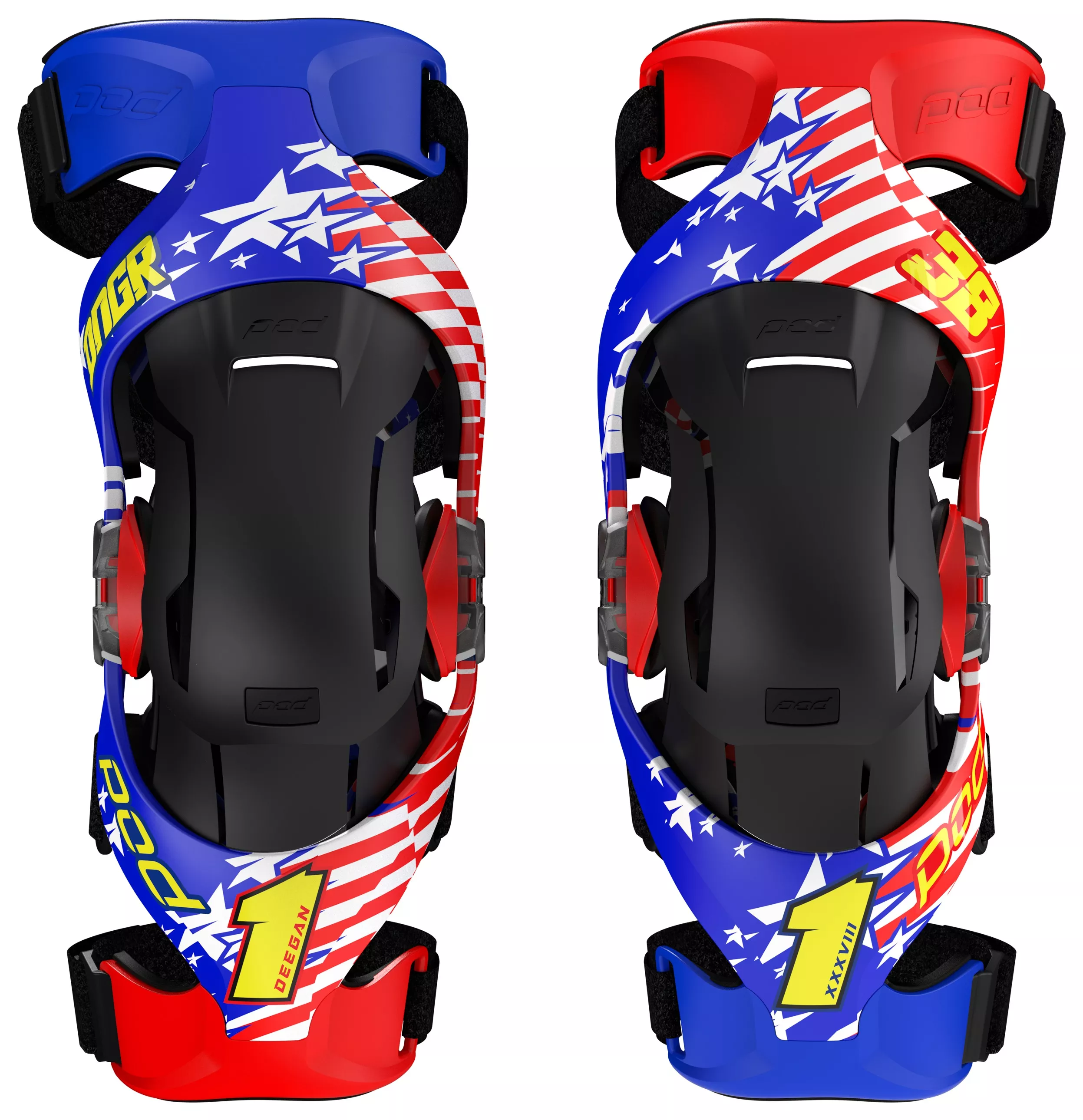 POD Youth K4 V2 Danger Boy LE Knee Braces