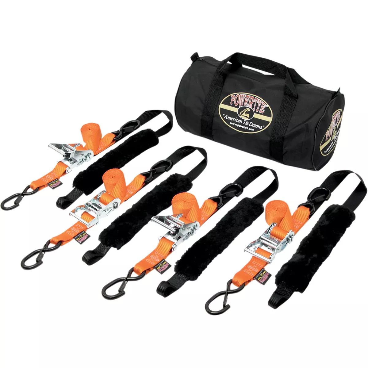 POWERTYE MFG. 3920-0138 TRAILERKIT-89 Fat Strap Trailer Kit orange