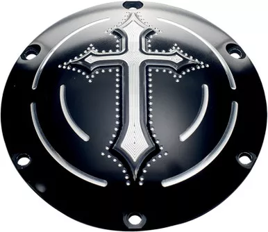 Prec. Billet Derby Cover Darkside (Black) - DRK-230-SPT-BLK
