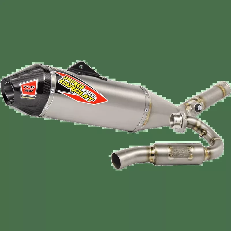 Pro Circuit 09-15 KX450F TI-6 Pro FS TI/TI/CF-Tip*ama