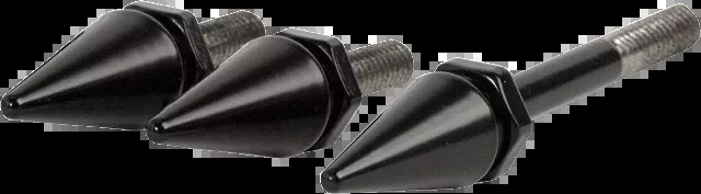 Pro Pad Black Spike Windshield Mounting Bolts for 2014-2022 Harley Electra Glide