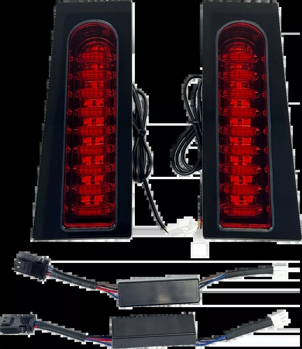 ProBEAM Auxiliary Fillerz - Run/Brake/Turn - Red Lens - Gloss Black