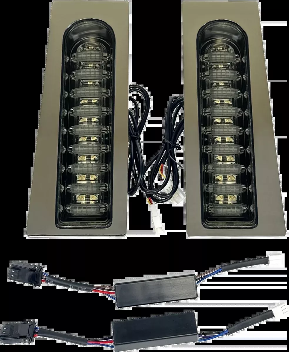 ProBEAM Auxiliary Fillerz - Run/Brake/Turn - Smoke Lens - Chrome