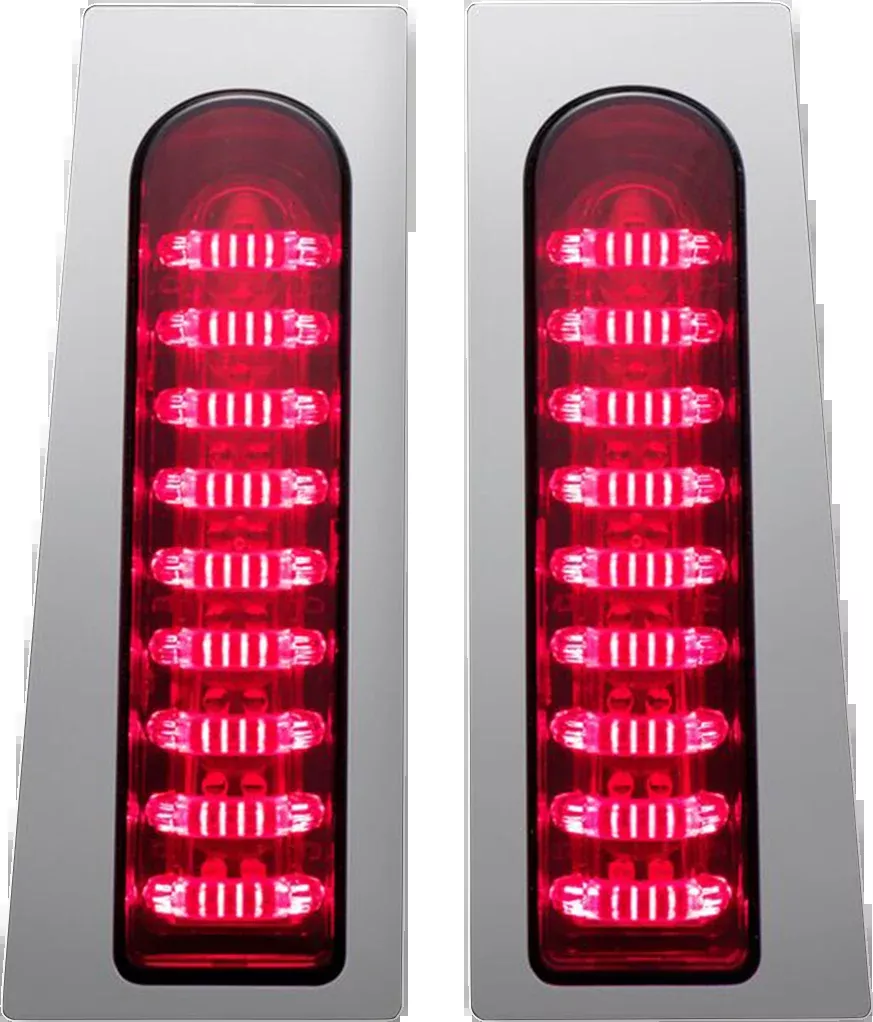 ProBEAM Fillerz Lights - Red - Chrome