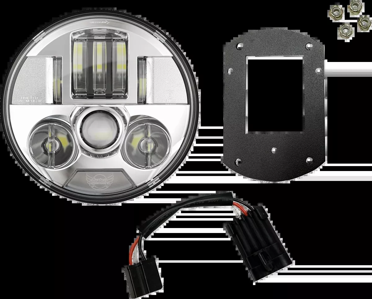 ProBEAM Headlight Kit - 5-3/4" - Chrome - FXLRST/FXRST