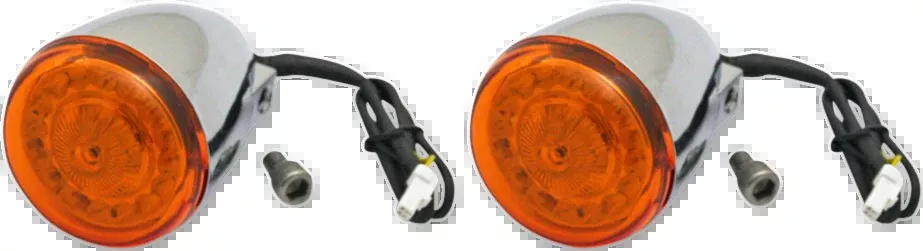 ProBEAM Turn Signals - Chrome/Amber