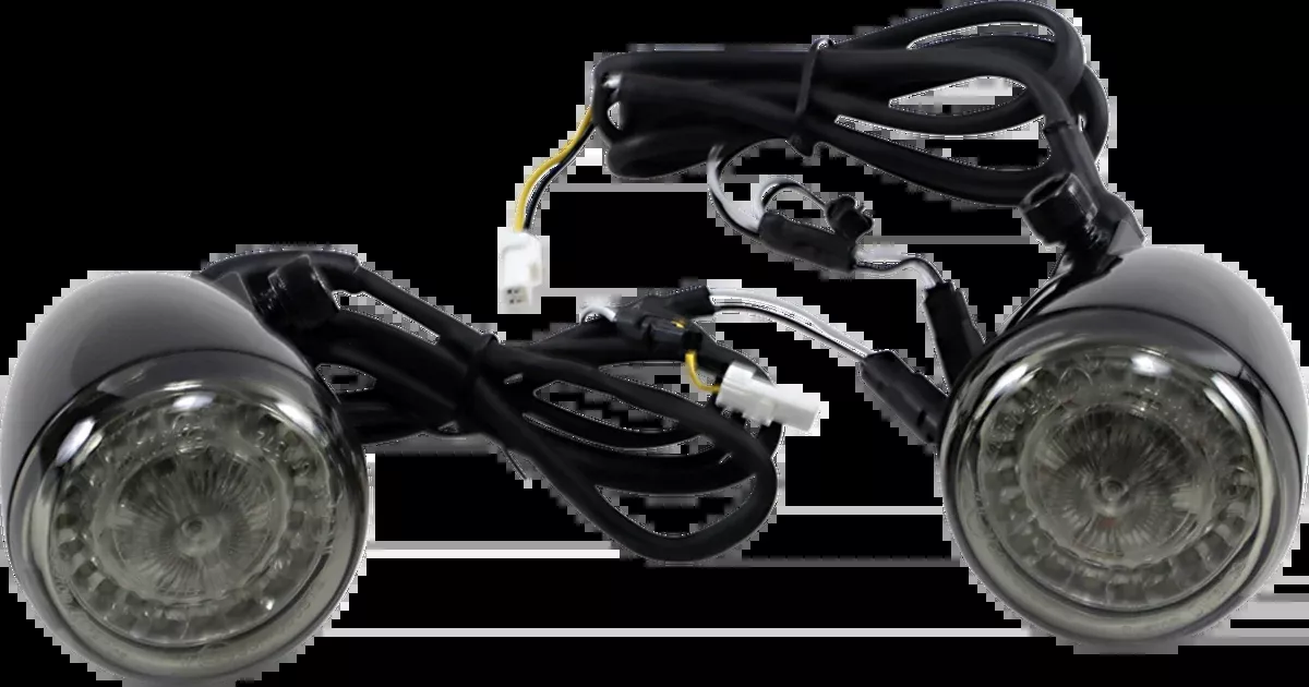 ProBEAM Turn Signals - Gloss Black - Indian