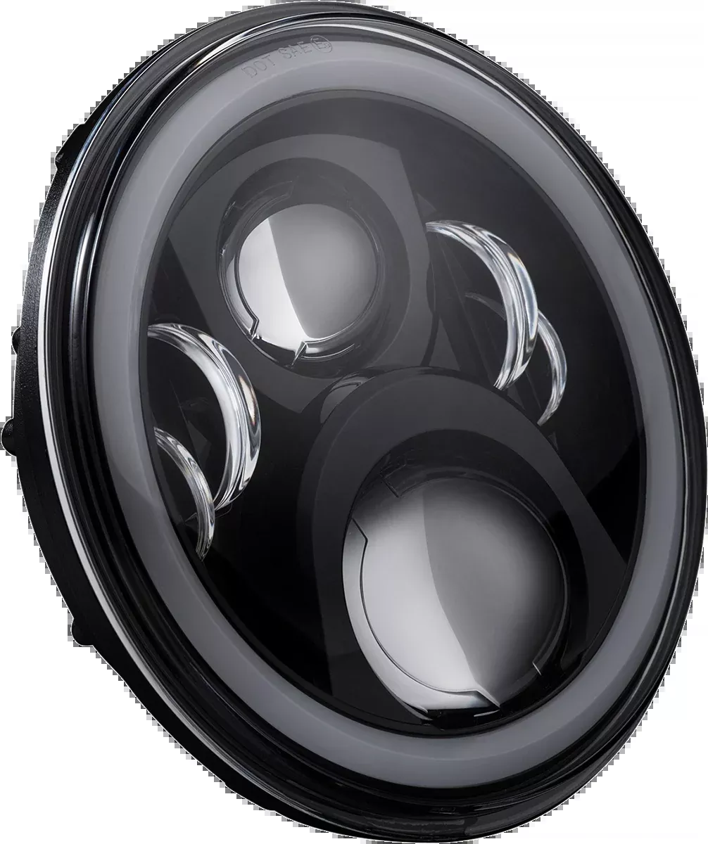 ProGLOW™ 7" Headlamp - with Adapter - Black