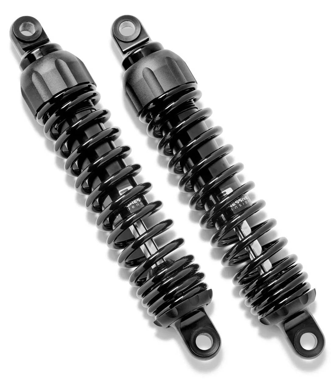 Progressive Suspension 444 Rear Shocks for '06-21 Harley Davidson Touring- Standard Duty 12.5" Chrome