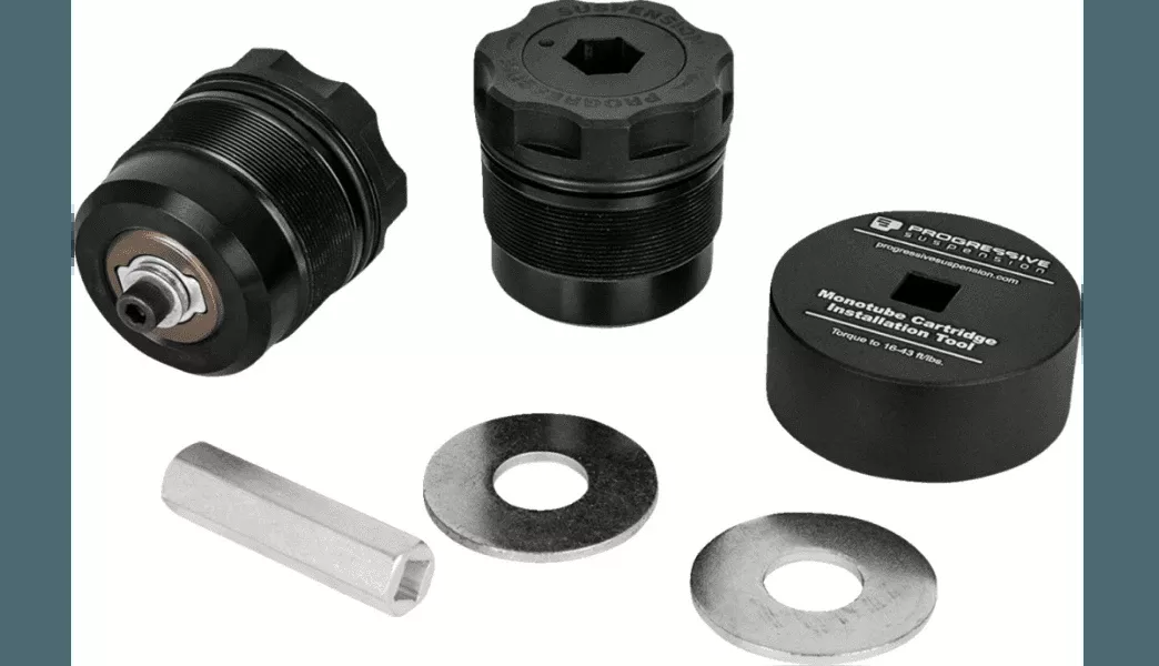 Progressive Suspension 49mmFork Preload Adjusters for Harley Davidson Models
