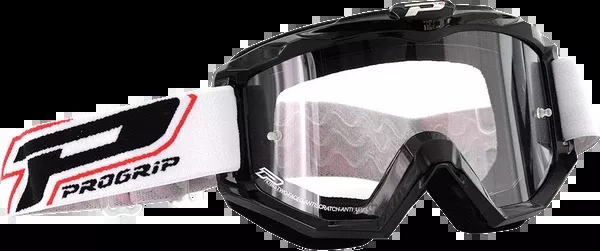 ProGrip 3201 Raceline Goggle - Black - Clear