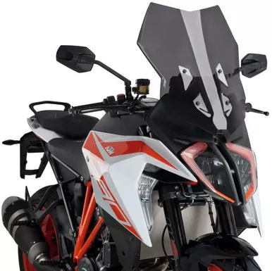 Puig 3564F Touring Screen for KTM 1290 Superduke GT 2019-2020 Dark Smoke