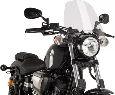 Puig 9438W Windshield NG Touring for Yamaha XV950/R/RACER 14-21 - Clear