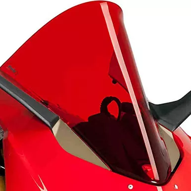 Puig 9690R Racing Screens, Red