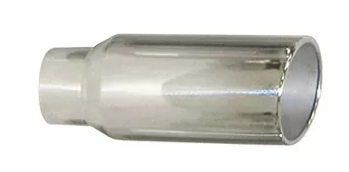 Pypes Exhaust (EVT407) 4" In x 7" Out x 18" Long Polished Stainless Exhaust Tip