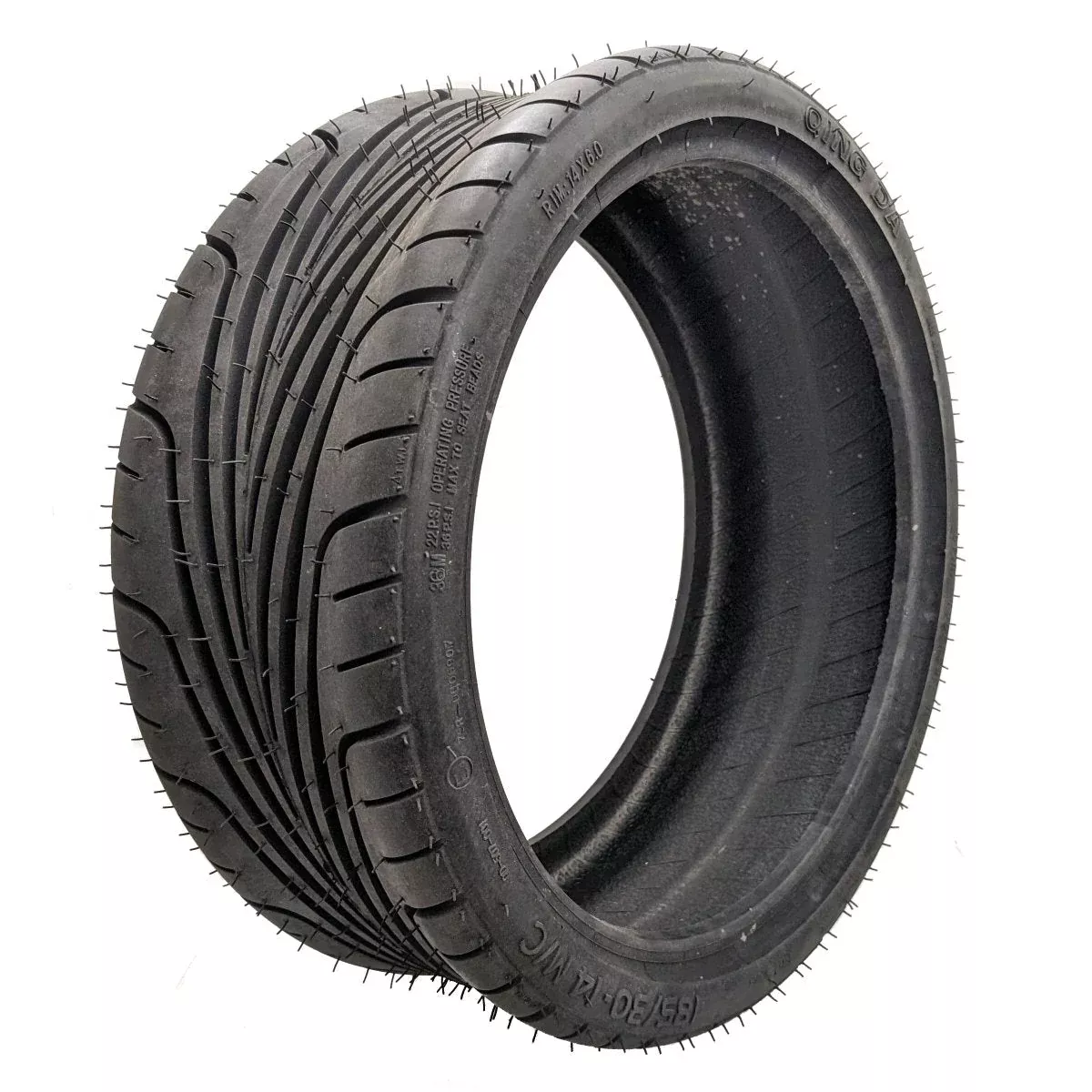 Qing Da 185/30-14 Tubeless Tire – Maddog Gen V 50 & 150cc